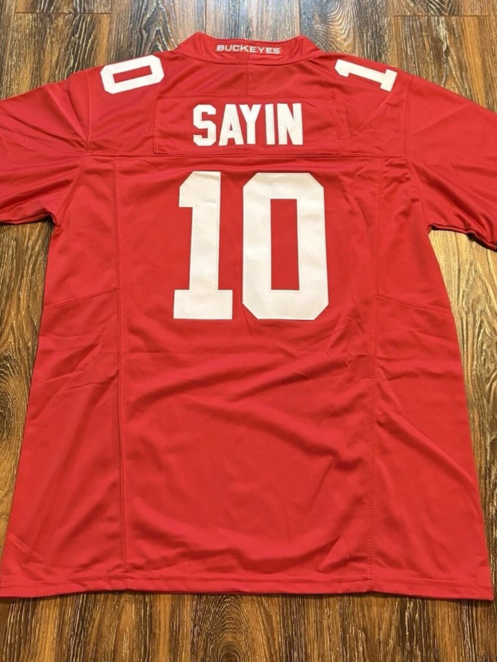 Julian Sayin Stitched Jersey Scarlet Vapor Red